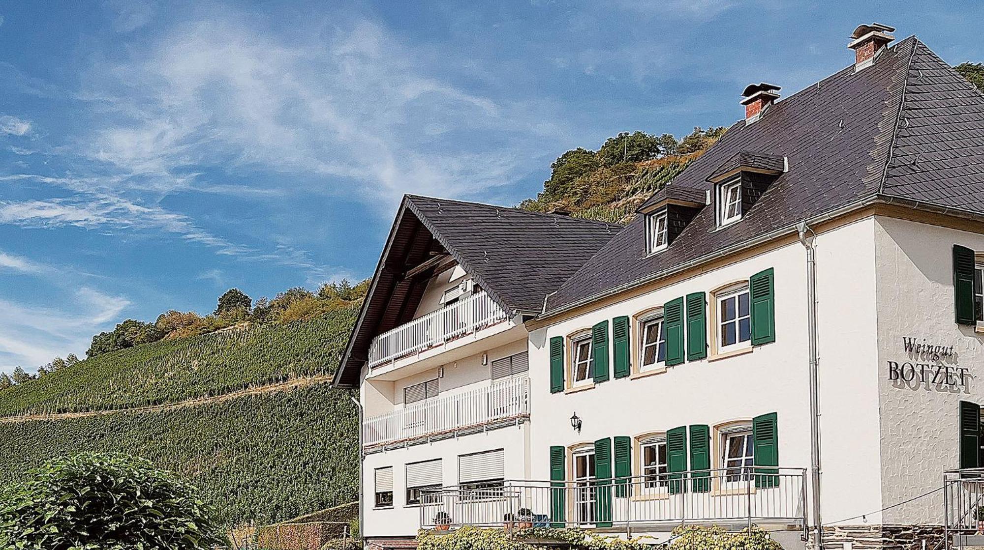 Ferienwohnung 1595 Im Weingut Botzet Maring-Noviand Exteriör bild